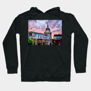 Old Bailey in London at Sunset Hoodie